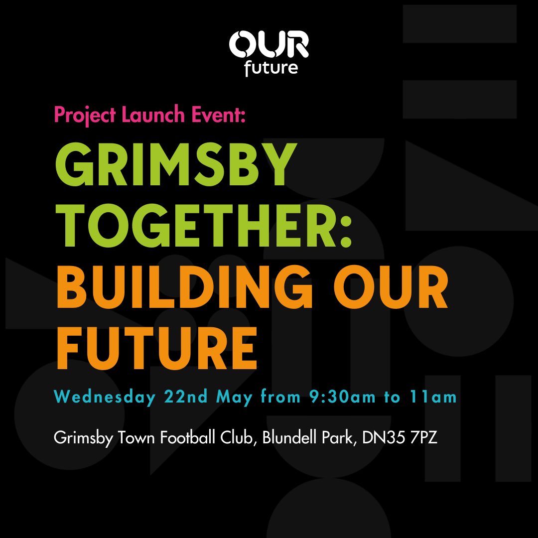 Join us on Wednesday 22nd May for the launch ofGrimsby Together: Building Our Future, the start of a conversation to develop a long term vision for the citizens’ of the town. Join the conversation eventbrite.com/e/launch-grims…