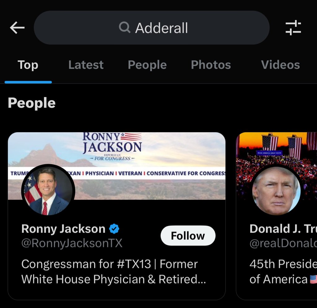 When I typed adderall in the search bar, look who popped up. 😂😂😂