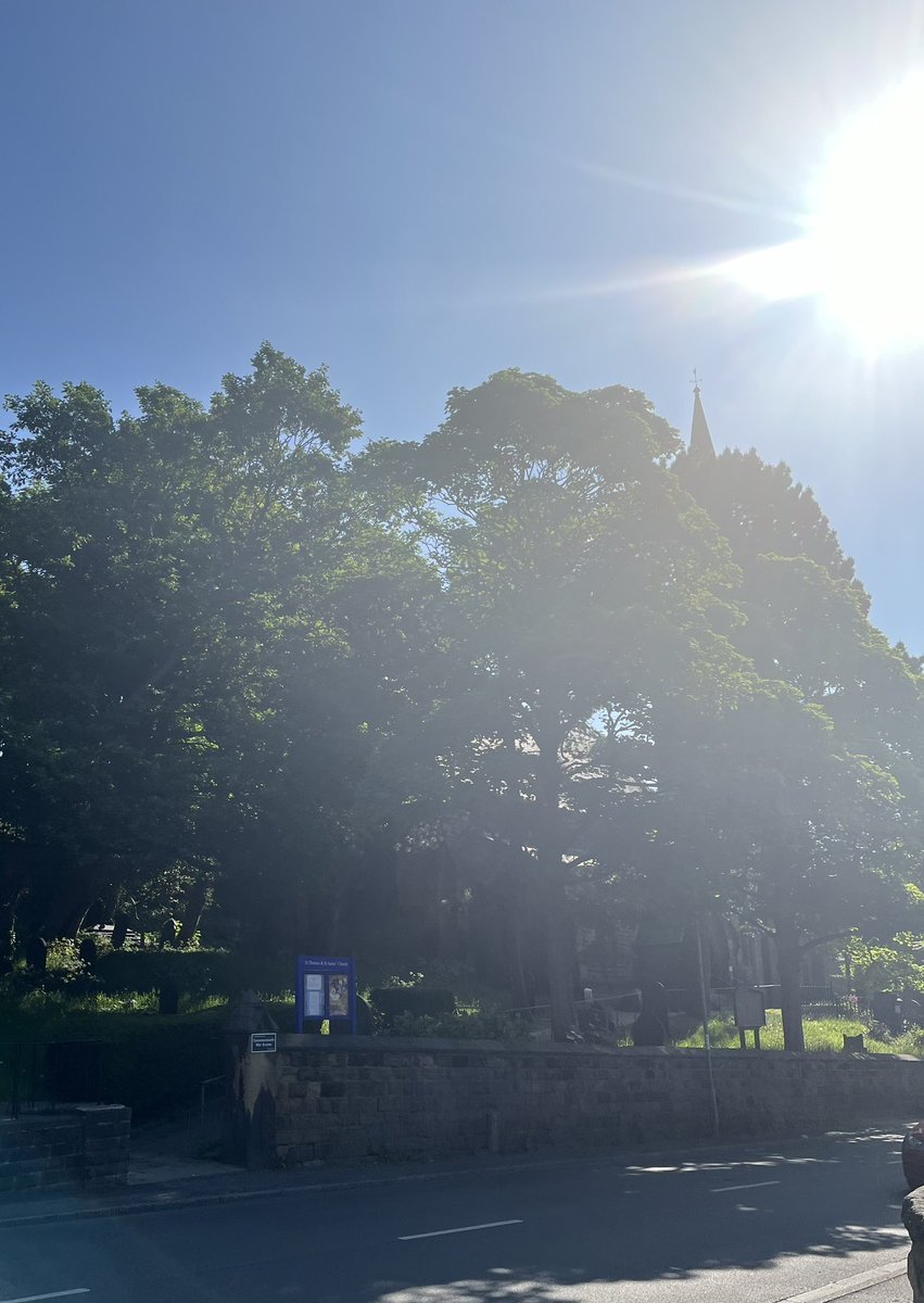 RevIqbal's tweet image. Not a bad view for this morning’s church service on this Pentecost Sunday. Have a blessed and spirit filled feast. #lightsforChrist @DioceseofSheff