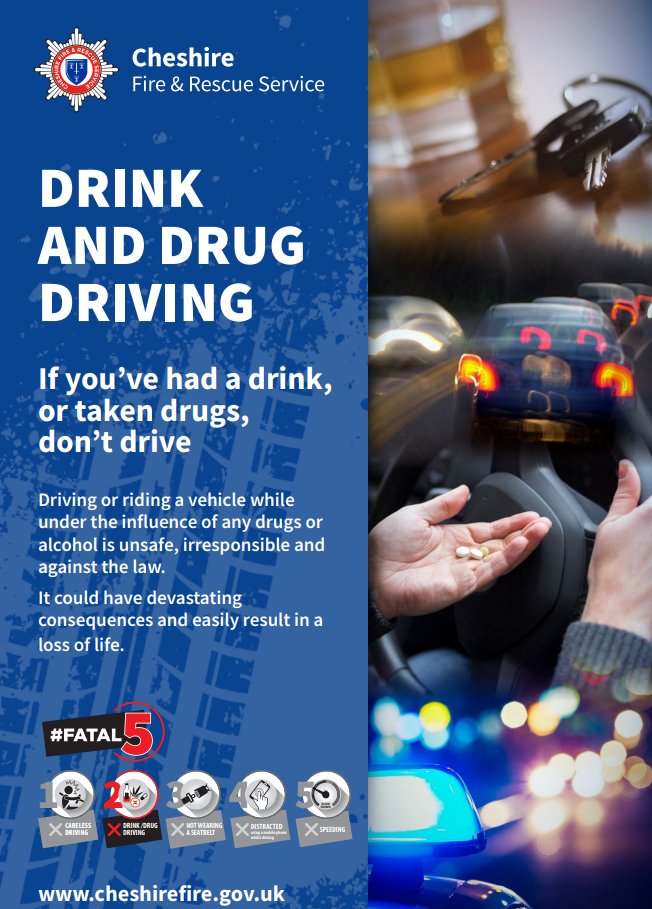 Driving requires full concentration and anything that impairs our ability to focus makes having a collision more likely. This includes alcohol, illegal drugs and medication that may affect ability and judgement. If you've had a drink or taken drugs, don't drive.