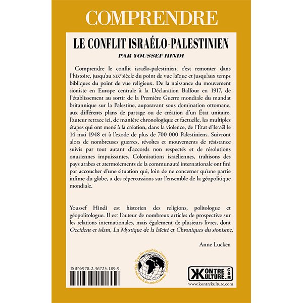 « Comprendre le conflit israélo-palestinien » sort dans trois jours ! #Israel #Palestine Pour le pré-commander : kontrekulture.com/produit/compre…