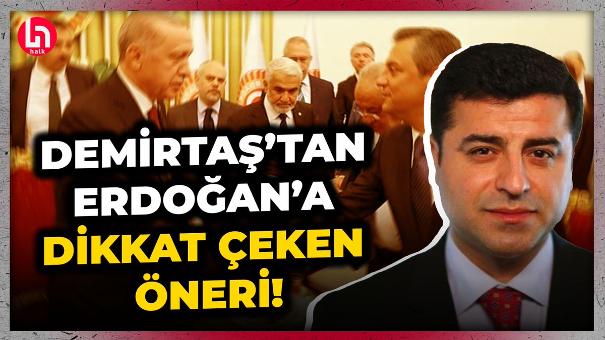 Erdoğan ve Özel görüşmesine Demirtaş'tan ilk yorum! Selin Sabit (@Selinsabit) ile #HaftaSonuSabah youtu.be/UERL0NFTHf8