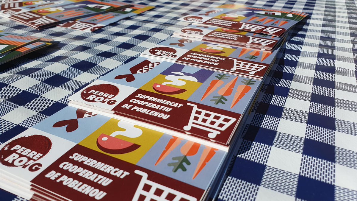 ℹ️ Avui ens trobareu fent paradeta informativa a la rodona de la Rambla amb carrer Pujades entre les 11h i les 14h⛺️

Passeu a saludar i a demanar-nos informació sobre el <a href="/PebreRoigCoop/">Pebre Roig</a> el Supermercat cooperatiu de #Poblenou 🛒

💥Ja som 146 sòcies! Necessitem ser 300. Feu-vos