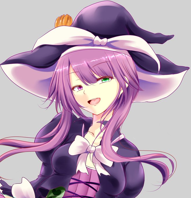 「white bow witch hat」 illustration images(Latest)