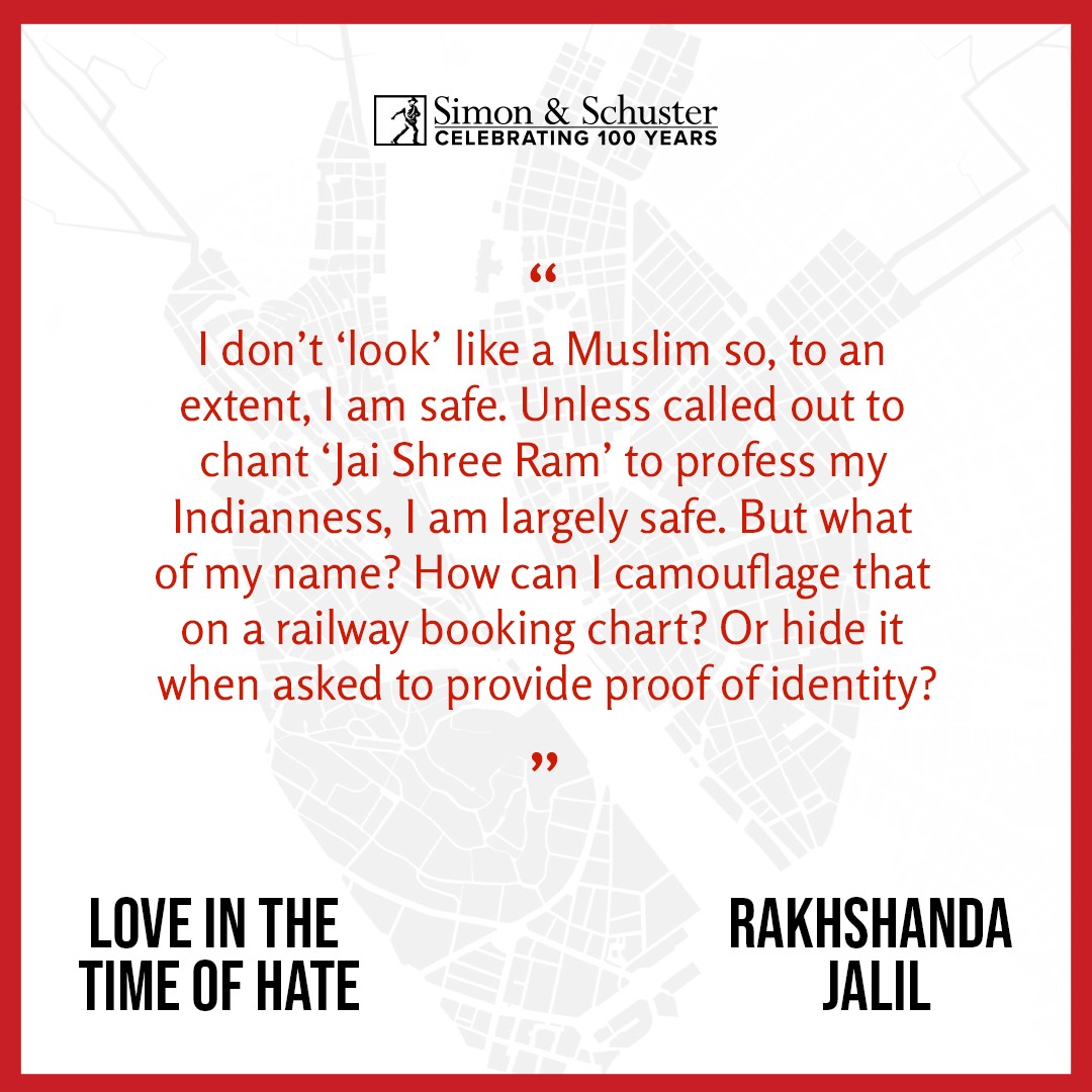 'Love in the Time of Hate: In the Mirror of Urdu' by @RakhshandaJalil is out now and available wherever books are sold. Kabhi hum bhi tum bhi thhe aashna tumhein yaad ho ke na yaad ho Once you and I were friends, whether you remember it now or not--Momin Khan Momin This is a