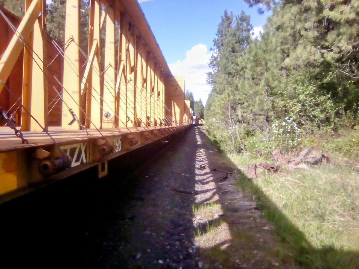 DAY 13 (5/13/24): Trainhopping Scenery between Spokane, WA & Plummer, ID! #vagabond #vagabonds #vagabonding #hobo #hobos #homeless #nomad #wanderer #trainhopping #freighthopping #traintravel #solotravel #explorer #traveler #stealthcamping #urbancamping #lifejourney #railroad #us