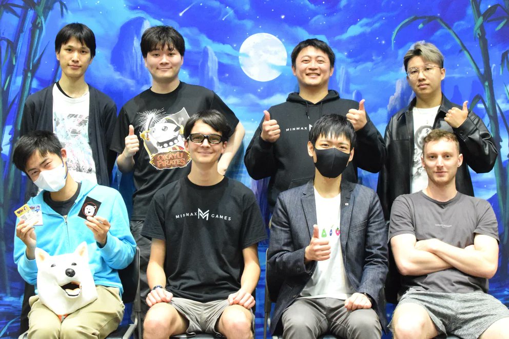 fabtcg's tweet photo. It's time to meet the Top 8 of Calling Tokyo at #WPMST!

1⃣ Ryosuke Urase 🇯🇵
2⃣ Tansei Hiroyuki 🇯🇵
3⃣ Michael Feng 🇺🇸
4⃣ Oh Oh 🇹🇼
5⃣ Yoshiki Mizutani 🇯🇵
6⃣ Brodie Spurlock 🇺🇸
7⃣ Shu Murashima 🇯🇵
8⃣ Peter Ward 🇬🇧

Top 8 coverage begins soon! Don't miss it! 👇

https://t.co/Cgkmmu7k4c
