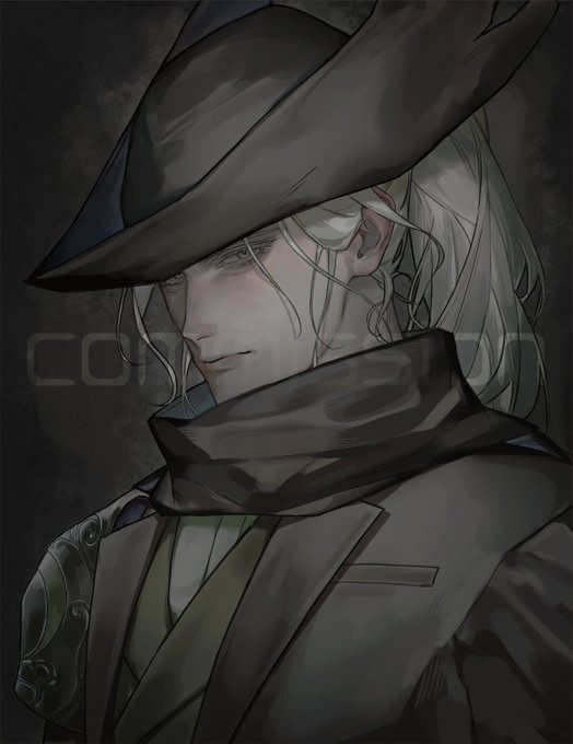 「grey eyes hat」 illustration images(Latest)