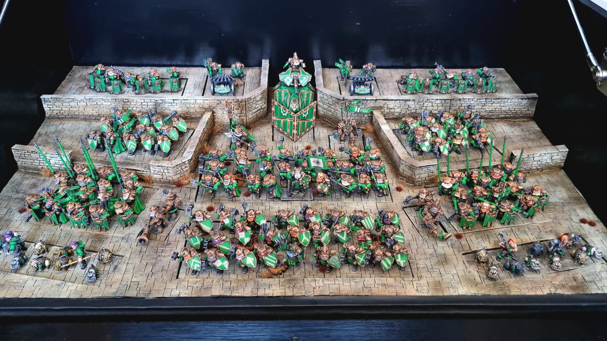 And that, is one complete army. #mymantic #warmongers #kingsofwar