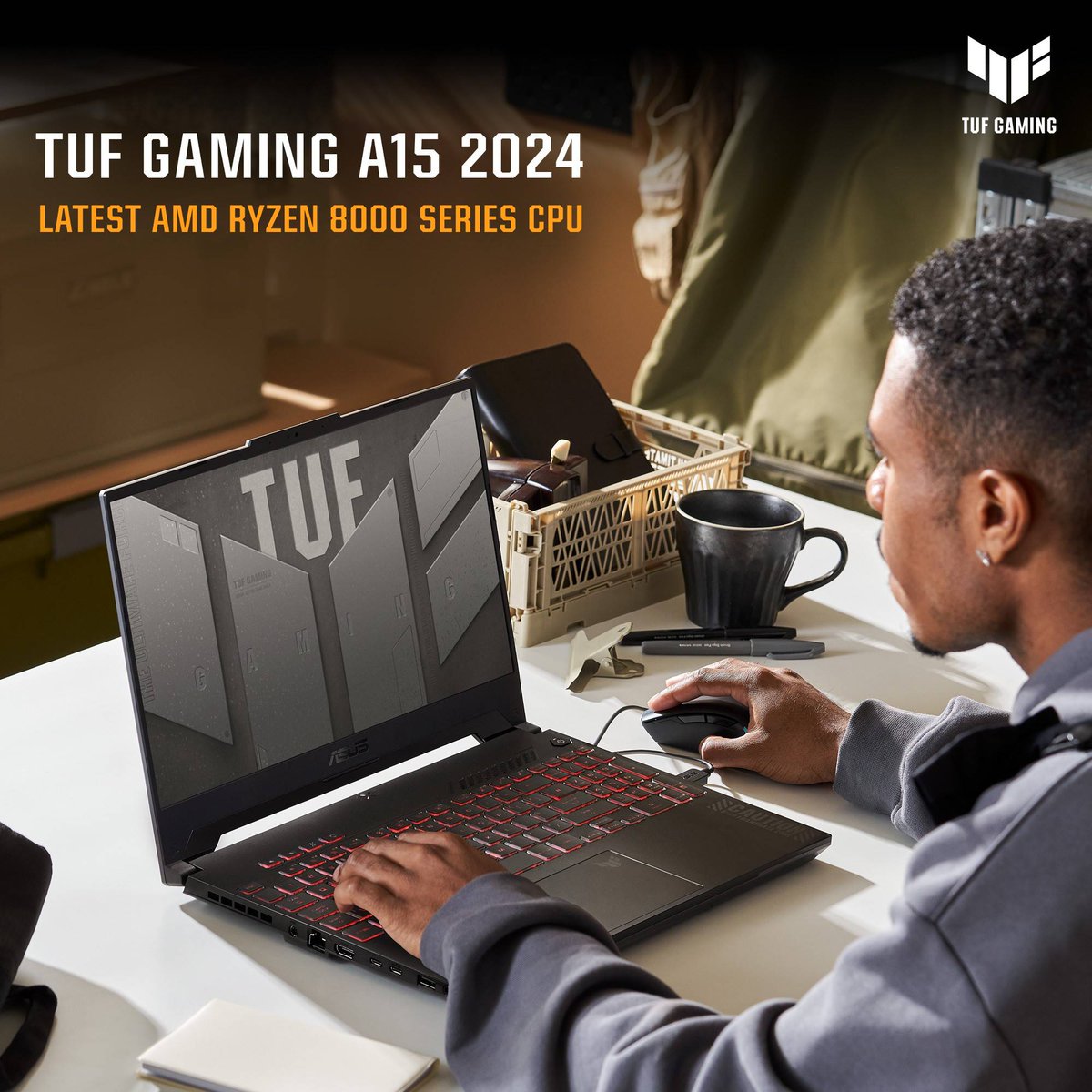 🚀 Power up with the TUF Gaming A15 2024, featuring the latest AMD 8000 series processor! 🎮 Dominate your games with unparalleled speed and performance. 💥 Ready to level up?  💻✨ 

Check out the ultimate gaming machine now - in.asus.click/v3iikn

#ASUSIndia #TUFgaming