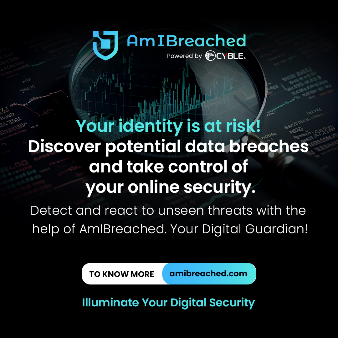 Is your data is leaked? Check it on AmIBreached

AmIBreached's  Rohbust Darkweb Monitoring System allows you to discover whether your data has been compromised. 

#amibreached #illuminateyourdigitalsecurity #protectyourdata #databreach #databreaches #databreachresponse