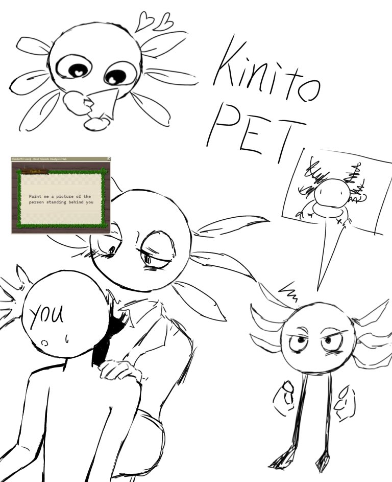 #kinitopet  #kinitopetfanart
初描きです 楽しい