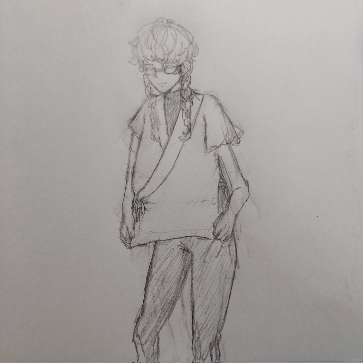 ちょっと前に描いたオリキャラです。