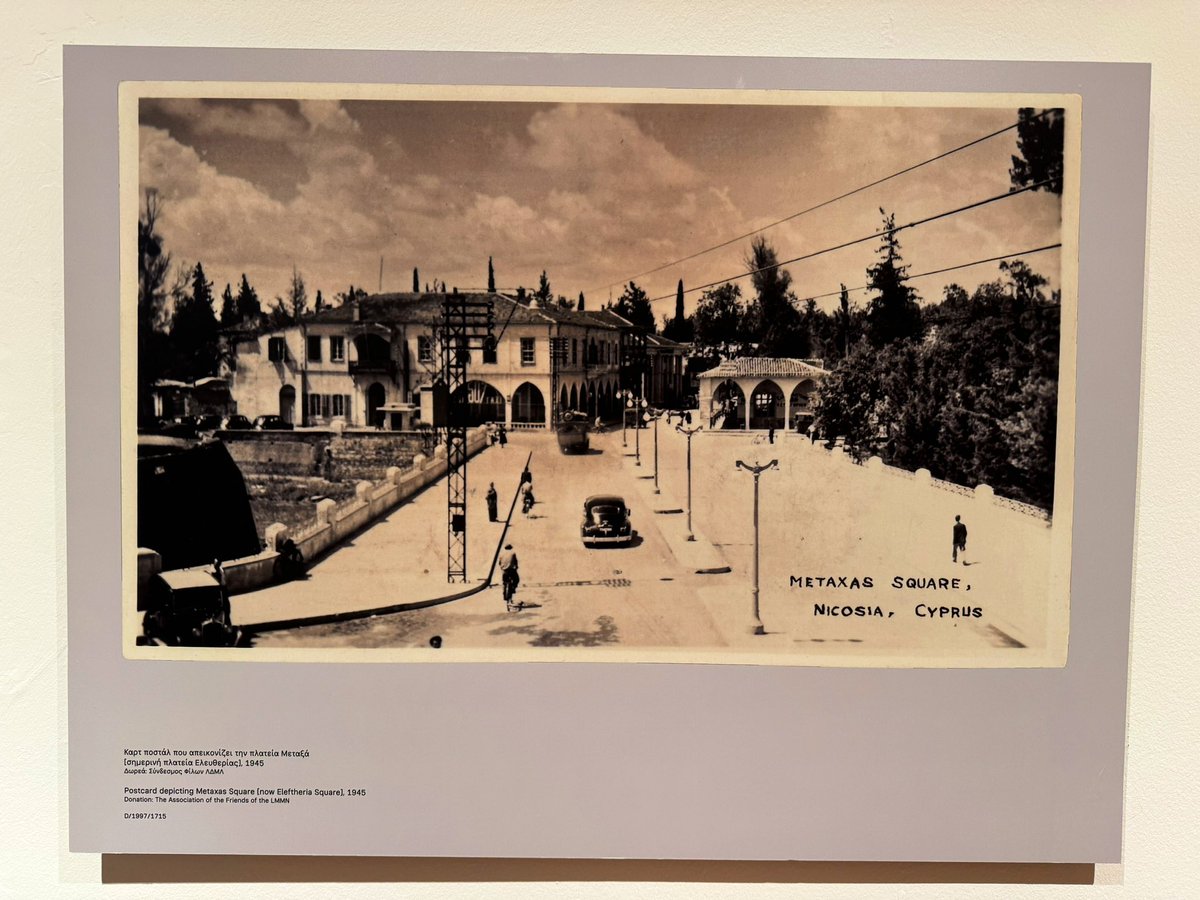It’s taken me a shamefully long time to visit the Levantis Municipal Museum of #Nicosia - but it’s an absolute treat! I enjoyed exploring the streets of the capital in a new light through this fascinating postcard & photography exhibition. 🇨🇾