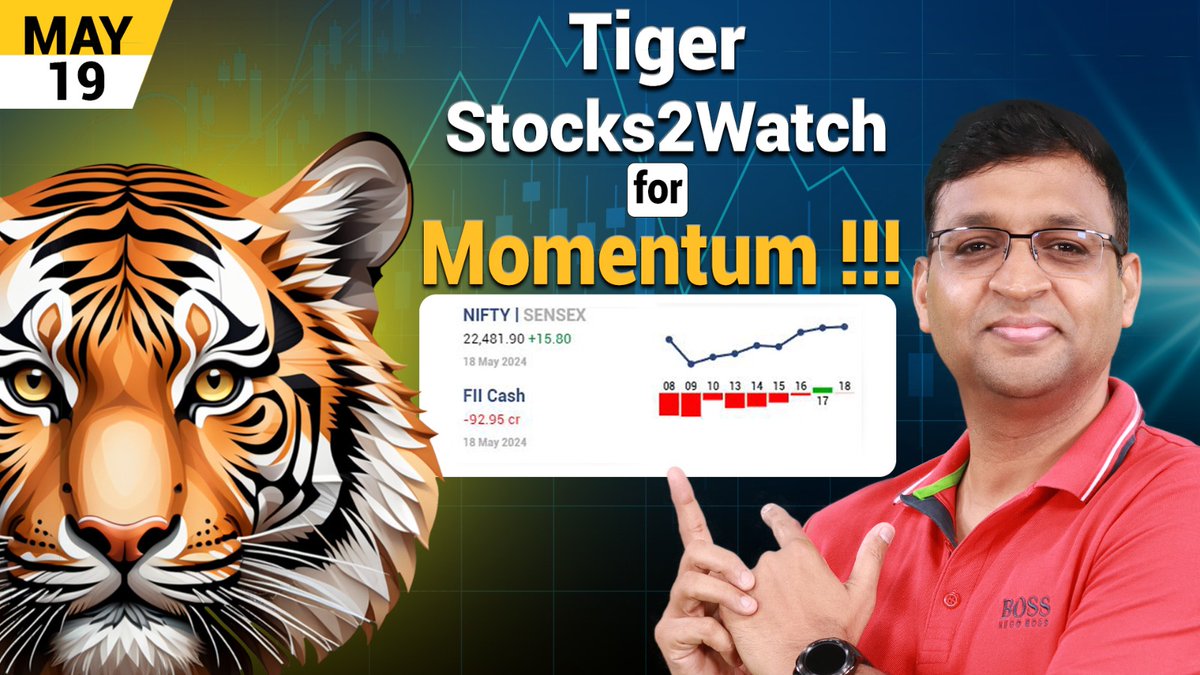 Weekend Analysis including Tiger Stocks watchlist youtu.be/5-PYzbwGGs4