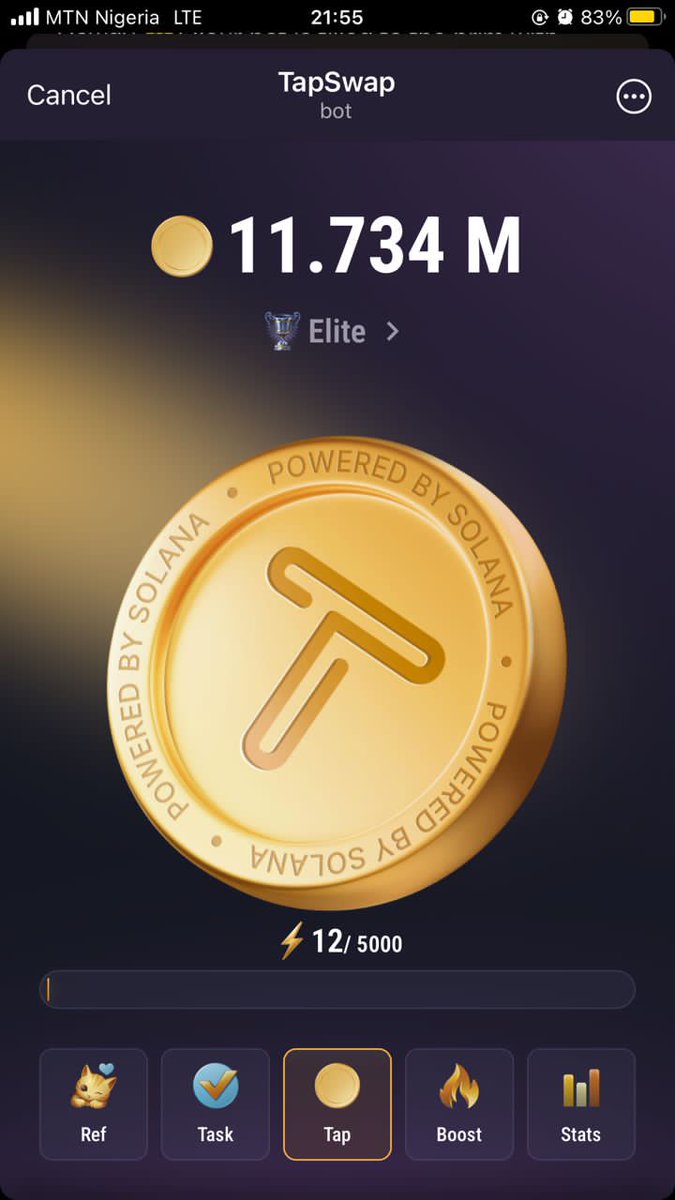 Taikenny's tweet photo. @BakareOmodara Hurry up and start now!! It isn't too late
Keep tapping into wealth.
 https://t.co/J7uTJZbKdS

#tapswap #trend #CryptoBoom #solanamecoin #instablog https://t.co/aHM75sYnMX