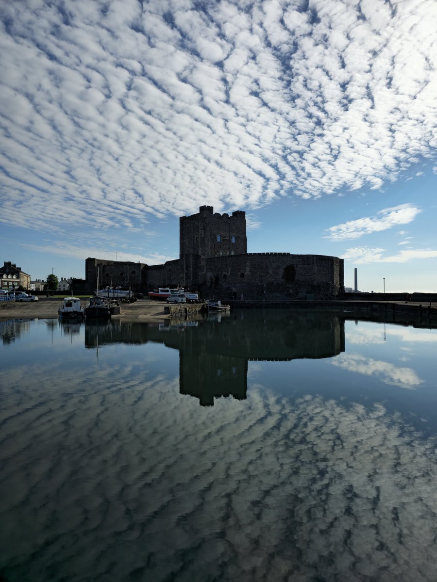 Carrickfergus Castle looking good this morning