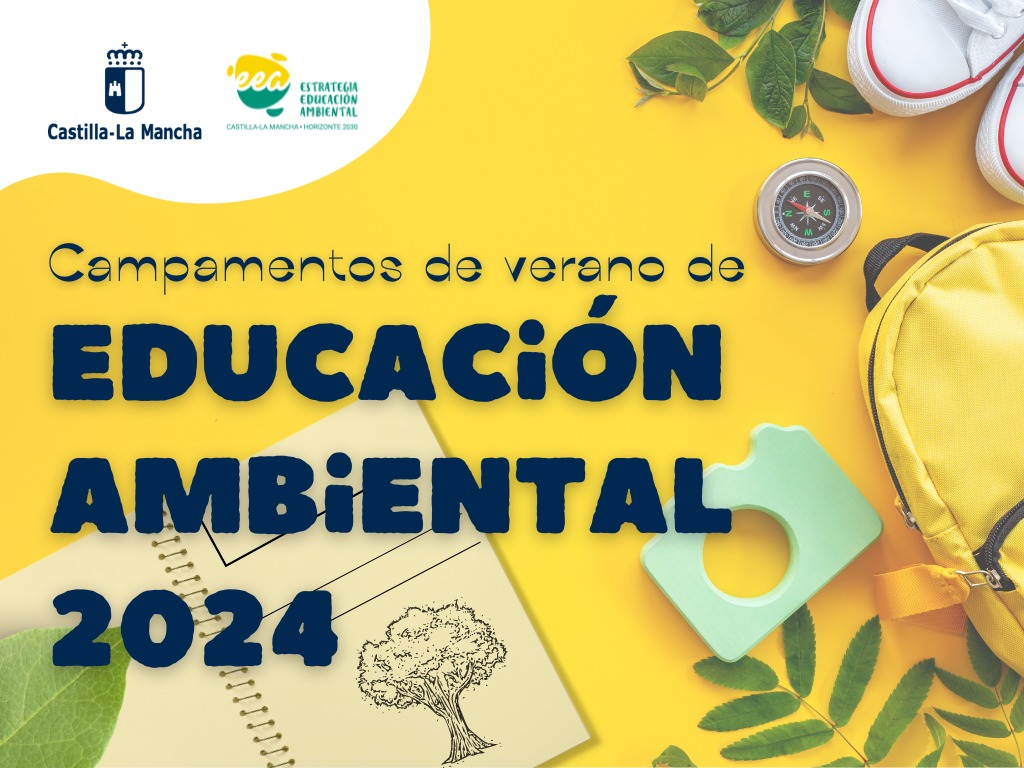 📢 ¡Apúntate a nuestros campamentos de verano de Educación Ambiental! 🧒👧 Para niños y niñas de entre 7 y 14 años. 📍 Centros de Educación Ambiental de Albacete. 📍 ‘El Chaparrillo’, en Ciudad Real. 📍 Vivero Central de Toledo. ➡️ Más información en: educacionambiental.castillalamancha.es/noticias/campa…