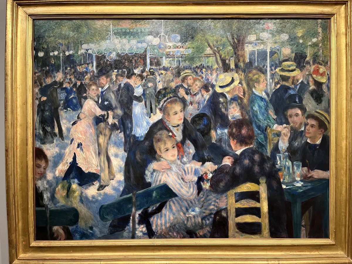 Pour la nuit des musées visite de la très belle expo « Paris 1874 : inventer l’impressionnisme » au musée d’Orsay. Un aperçu en photos ⬇️⁦@MuseeOrsay⁩