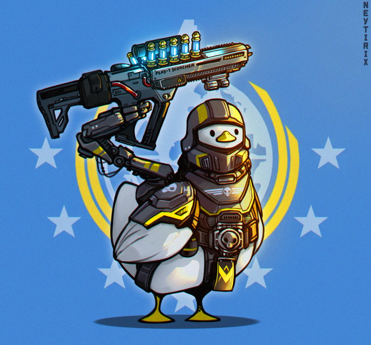 Neytiirix's tweet photo. Democracy Duck https://t.co/Gc90Wvjkll