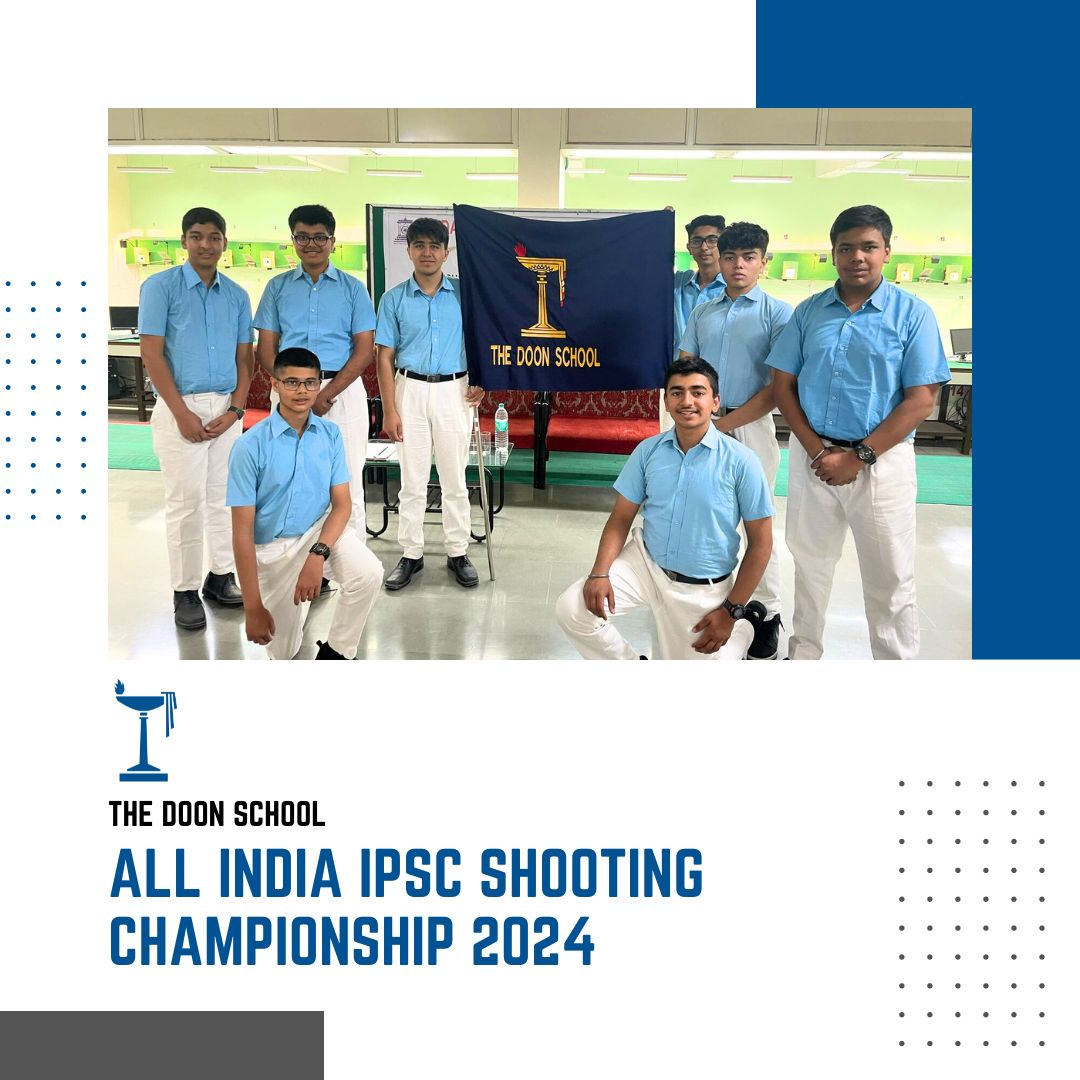 The Doon School shines at the 19th All India IPSC Shooting Championship!

Team silver in .177 air pistol U-17 and a bronze for Damian Garg! 

#IPSC2024 #ShootingChampionship #TeamSilver #TheDoonSchool #IPSCShooting