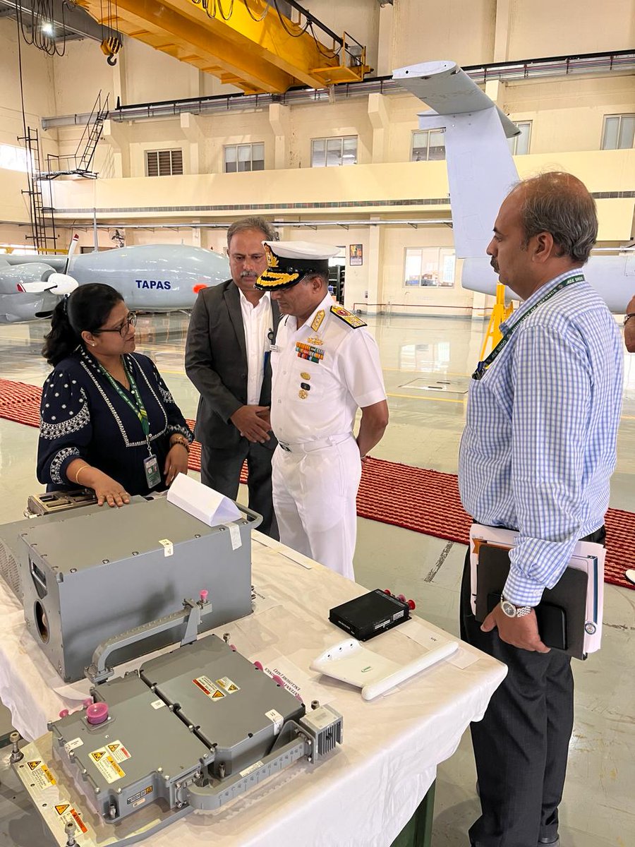 Fresh Images Reveal Tapas UAV in Production at HAL's Bangalore Facility