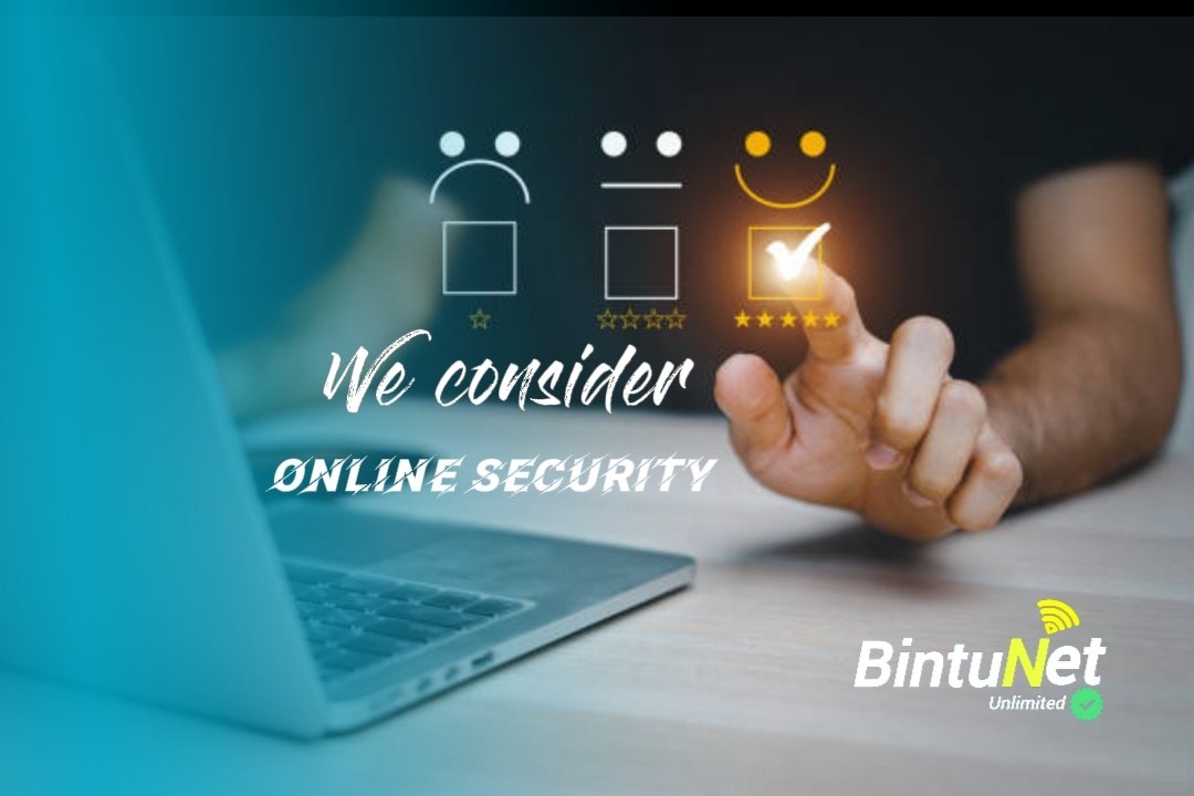 Online security is the key 🔐🗝️
#Unlimited
#BintuNet