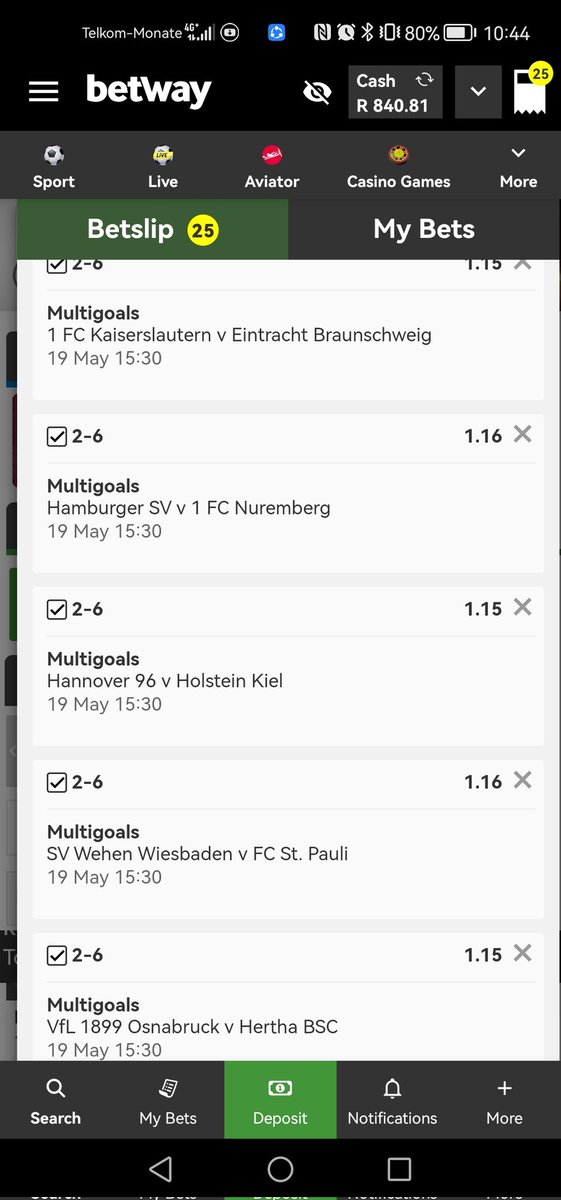 200 odds multi goals I just placed a bet with Betway. Tap here to copy my bet or search for this booking code in the Multi Bet betslip U1A31F959 betway.co.za/bookabet/U1A31…