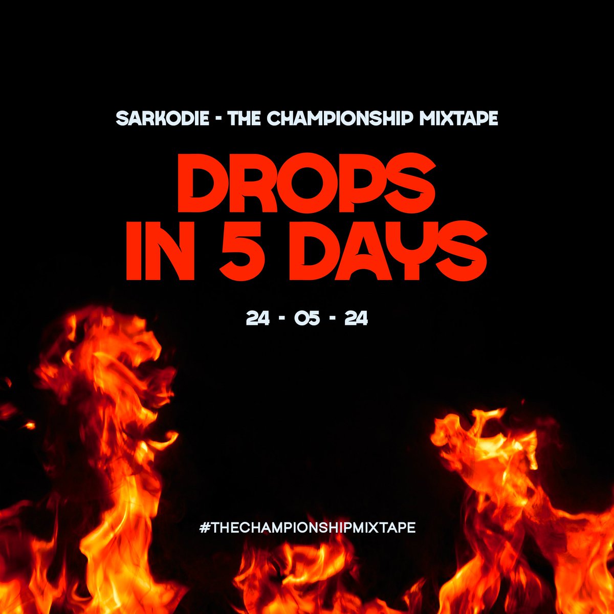 THE WAIT IS ALMOST OVER! #TheChampionshipMixtape drops in just 5 DAYS!