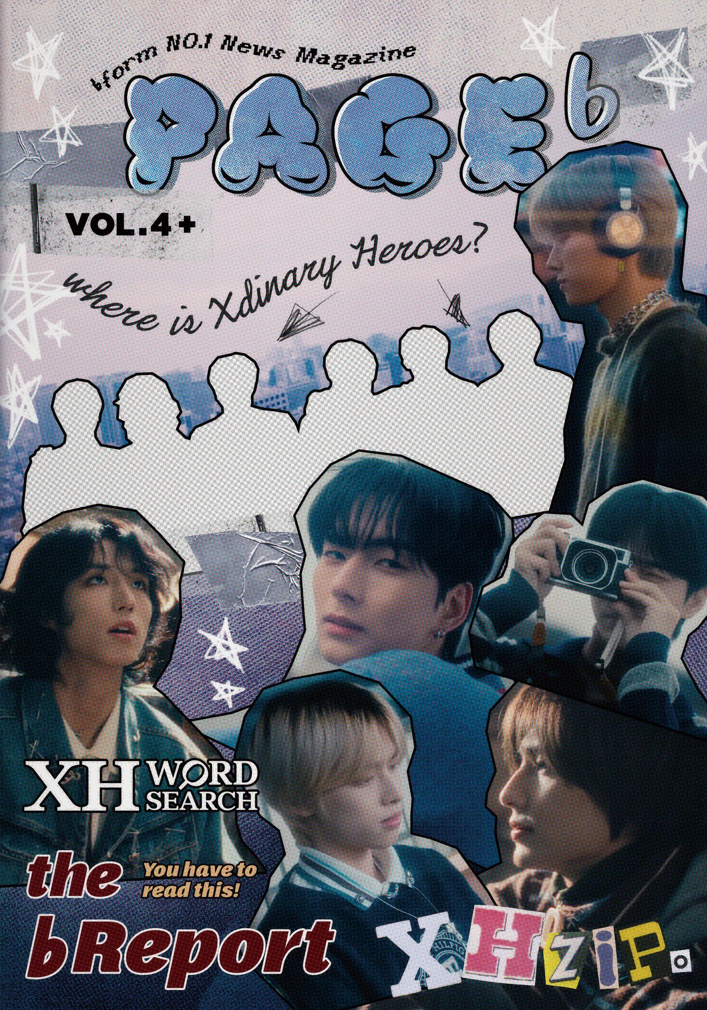 Xdinary Heroes サイン入り PAGE ♭ vol.4 スミン Xdinary Heroes - HALLYUSUPERSTORE
