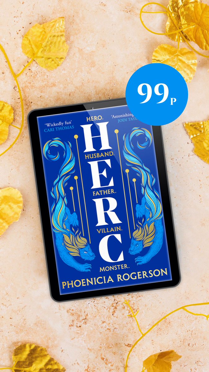 Pssst. Psst. Herc is only 99p on Kindle today!