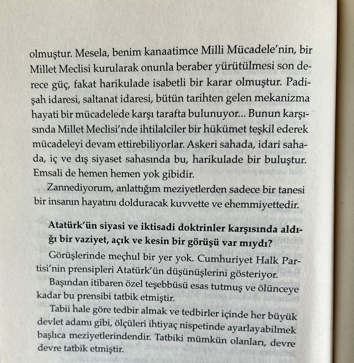 Abdi İpekçi’nin 1968’de Milliyet gazetesi için, Atatürk üzerine İsmet İnönü ile yaptığı söyleşiden bir kesit…