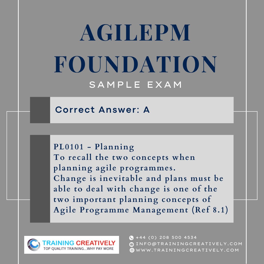 Good morning, future AgilePM stars! 🌟 Here's a sneak peek at some sample questions and answers to get you started! Swipe through and test your knowledge. 💪✨ #MorningMotivation #AgilePM #StudyTime #SuccessInSight
