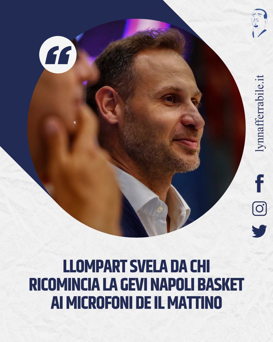AndreaCapaldo94's tweet photo. Il responsabile dell'area tecnica sportiva della GeVi Napoli Basket @basket_napoli, Pedro LLompart @pedroLlompart9 fa il punto sulle riconferme e sulla proposta di rinnovo a #Sokołowski a @mattinodinapoli 👉🏻 https://t.co/b7KqPTWmmq

#LBASerieA https://t.co/t20nUq3SEQ