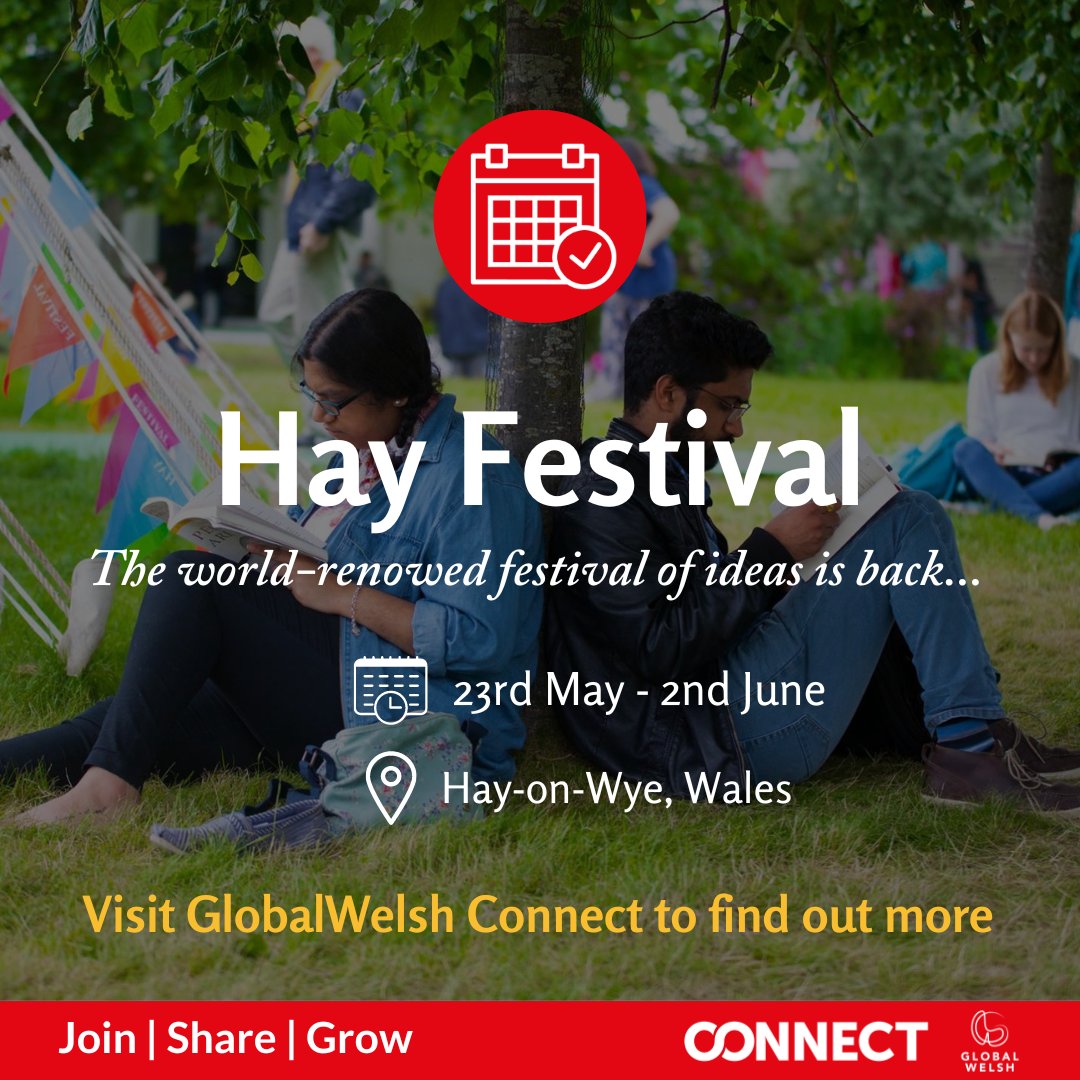 🏴󠁧󠁢󠁷󠁬󠁳󠁿 HAY FESTIVAL 23RD MAY - 2ND JUNE 2024 📚 

Escape the day-to-day at <a href="/hayfestival/">Hay Festival</a> Hay-on-Wye next week...

Bringing together diverse voices from the worlds of art, literature, science, politics, music and comedy to listen, talk, debate and create!

&gt;&gt; bit.ly/3wDAGsW