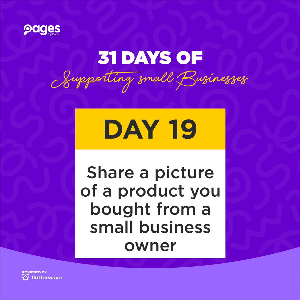 It’s Day 19 of supporting a small business. Support a small business by sharing a product picture you bought from them 🥹🥹🥹