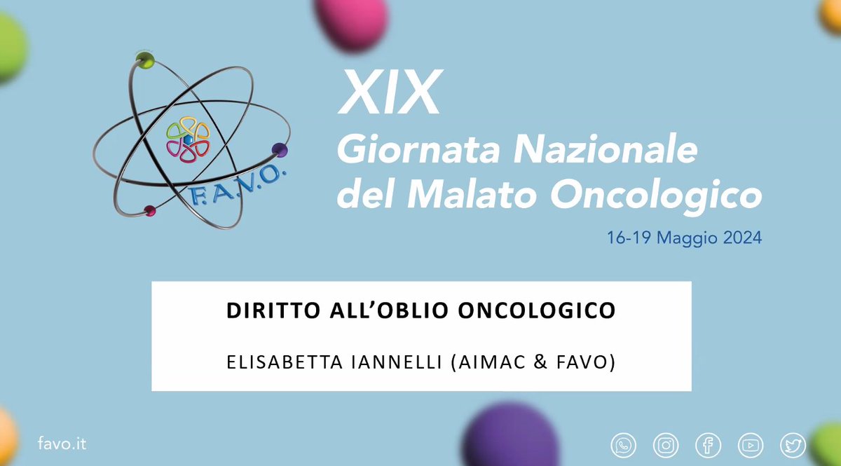 E. Iannelli affronta il tema della nuova legge sul Diritto all'oblio oncologico: i nuovi diritti introdotti e il percorso di effettiva attuazione. #GNMO2024