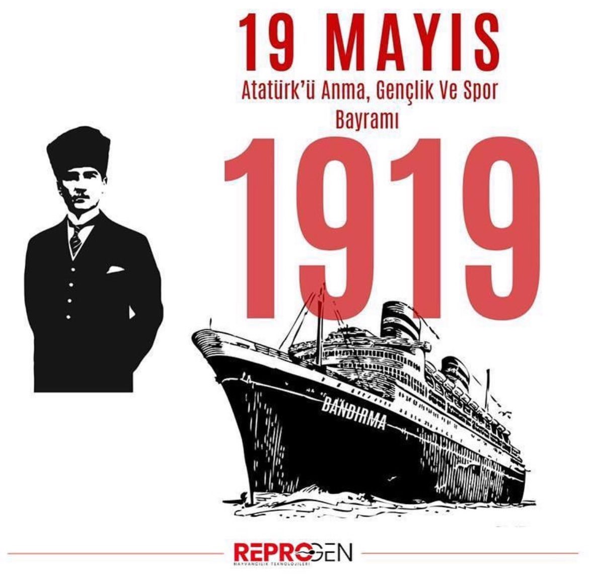 19 Mayıs Atatürk’ü Anma Gençlik ve Spor Bayramı Kutlu Olsun…