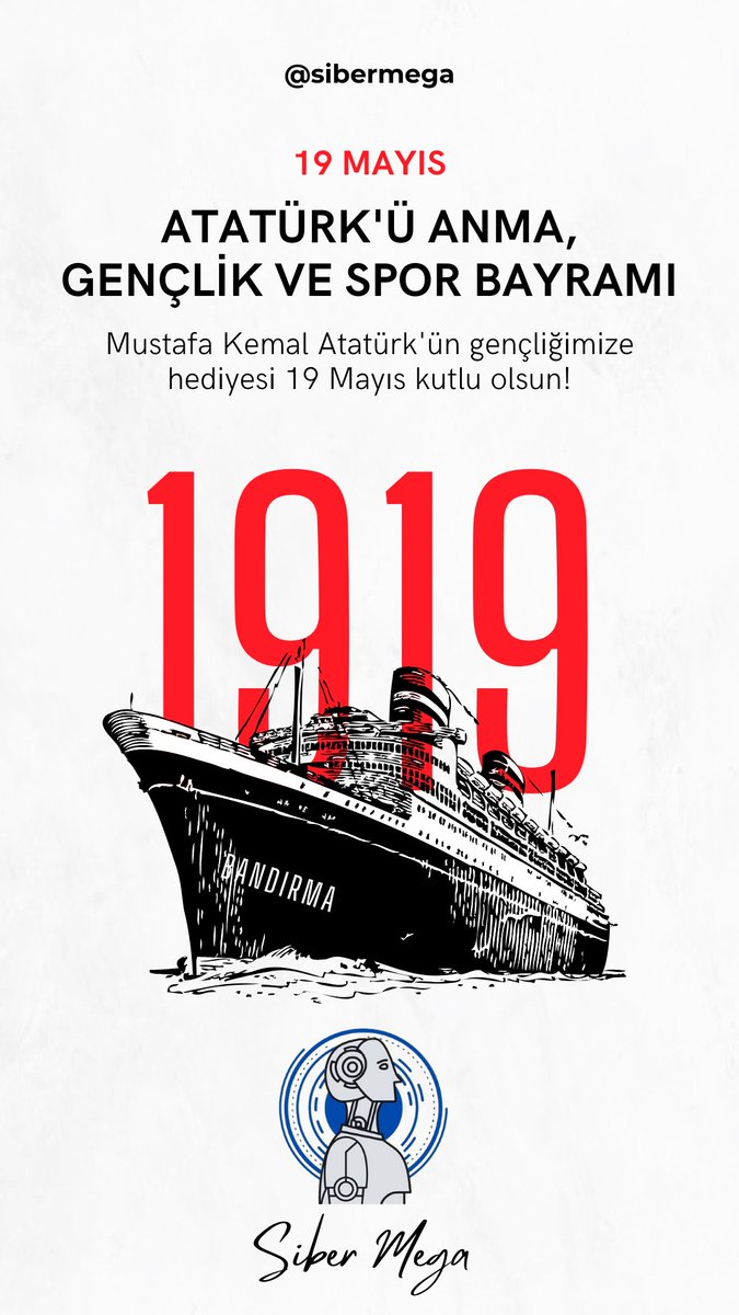 19 Mayıs Kutlu Olsun! 😎

#19mayıs #19mayıskutluolsun #bayram