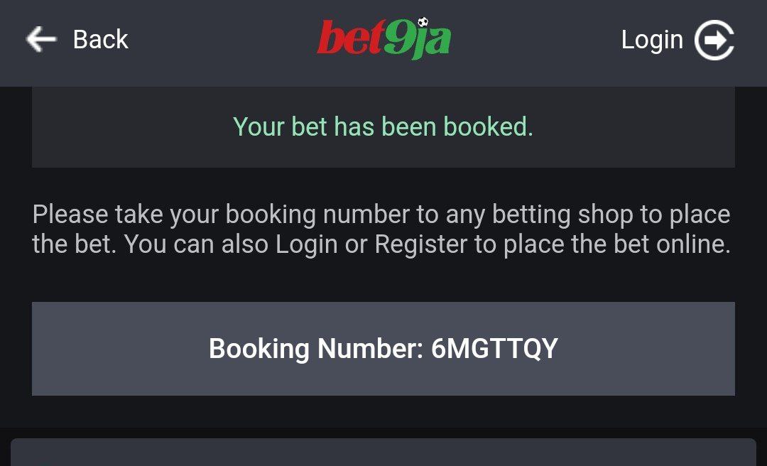 ODDS ON BET9JA

DONT HAVE AN ACCOUNT YET?? REGISTER HERE 👇🏾👇🏾👇🏾

SIGN UP HERE AND LOAD GAME : 

sports.bet9ja.com/mobile/notific…