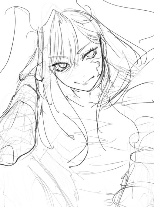 軽い気持ちで描き始めたドラコーだけどなかなか顔がいいのでは?? 