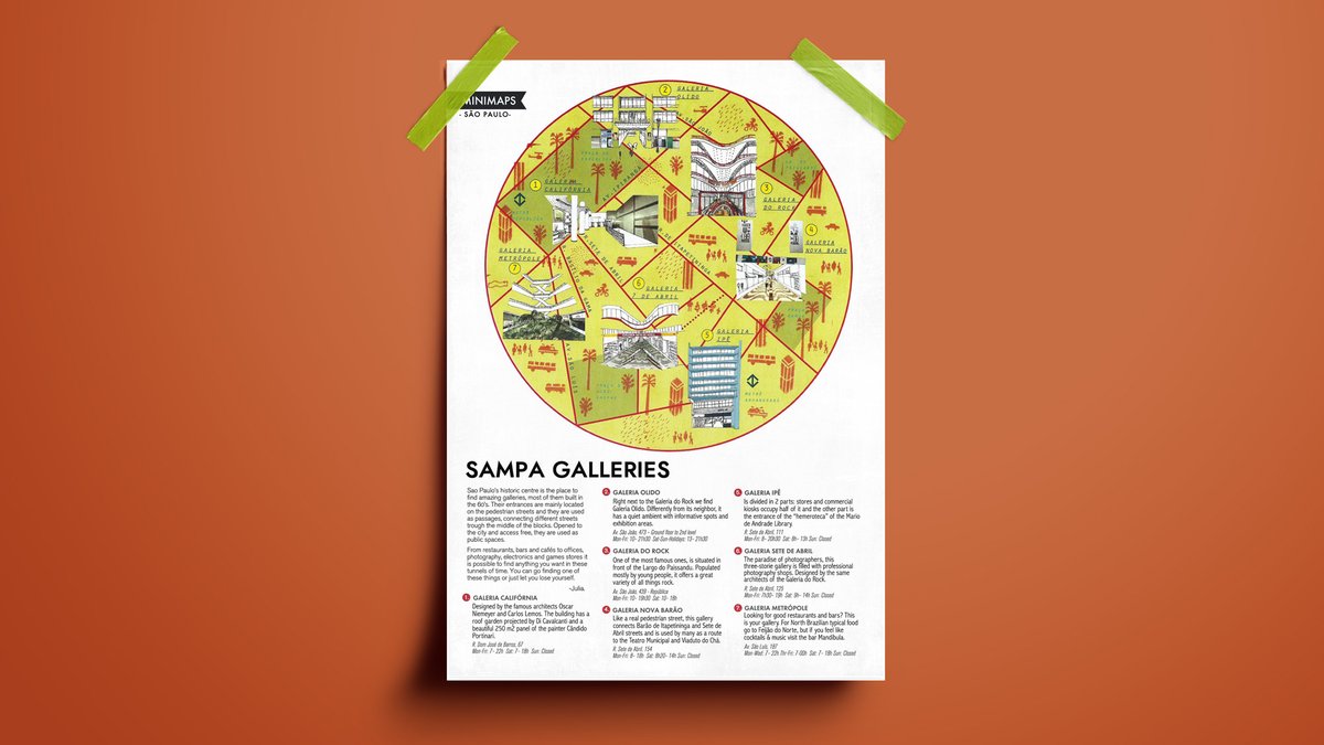 superminimaps's tweet photo. Traveling to Sao Paulo any time soon?
Yes, we have a couple of minimaps for you 😊🤍🗺️
🖌️A Paulista Art Tour &
🏨 Sampa Galleries
Have a look!
https://t.co/S5htrKvDdL #sundayinspiration #illustration #superminimaps https://t.co/XAyiCPyX92