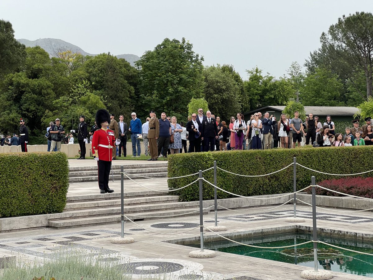 Service of Remembrance at Cassino
