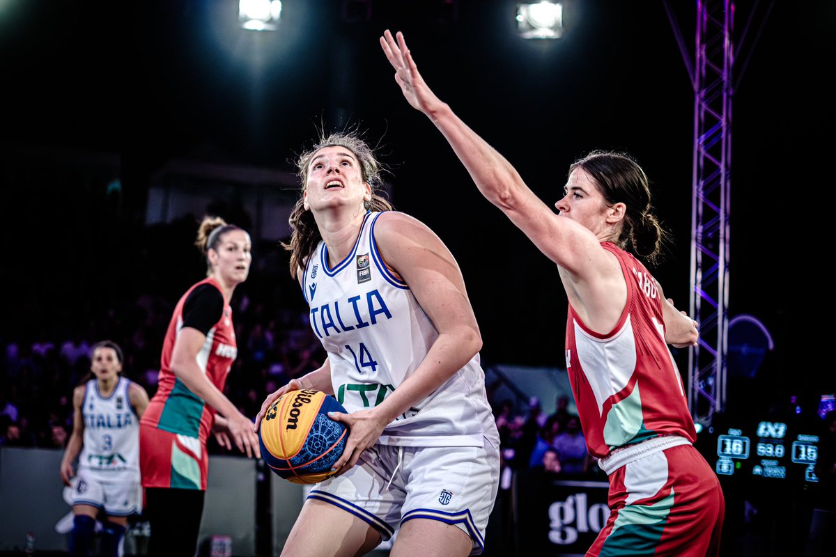 Preolimpico di Debrecen: di nuovo in campo, è 𝐆𝐀𝐌𝐄𝐃𝐀𝐘 😤

Le Azzurre di coach Capobianco sfideranno alle 17:15 il Canada: facciamo sentire loro tutto il nostro supporto! 🫶

#Italbasket | #3x3OQT