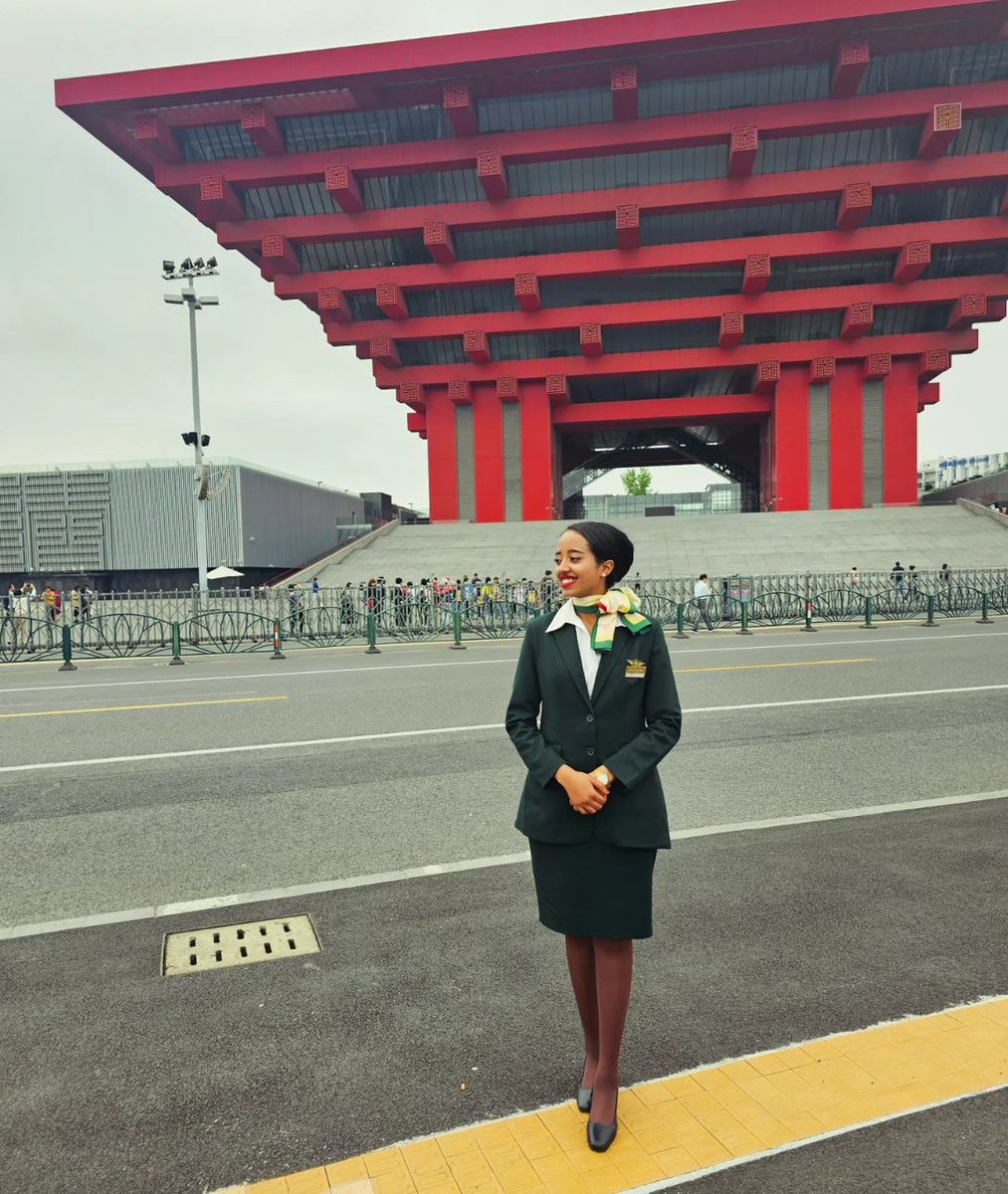 Embodying grace and professionalism, the Ethiopian Airlines cabin crew takes flight with warmth and excellence. #EthiopianAirlines #ExcellenceInFlight