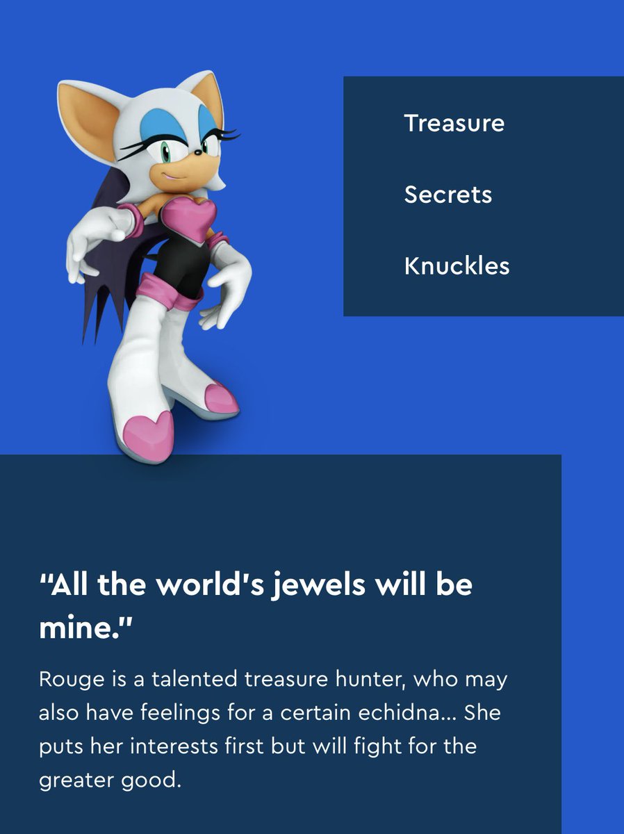 Likes: Knuckles 'Who may have feelings for a certain echidna' GIRRRLLLLL LMAOOOOO