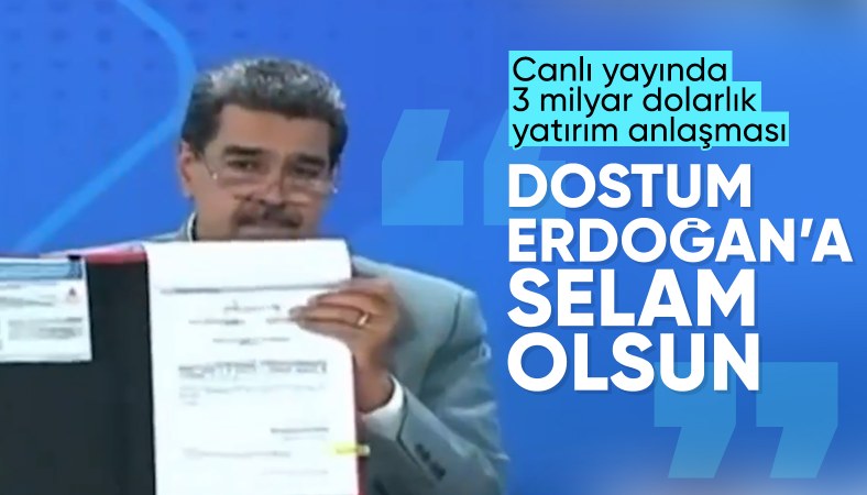ensonhaber's tweet photo. Maduro, Türkiye ile karşılıklı yatırımlara ilişkin anlaşmayı onayladı https://t.co/apVQu3abxK https://t.co/clfMwoytu4