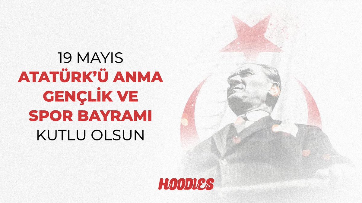 19 Mayıs Atatürk’ü Anma Gençlik ve Spor Bayramımız Kutlu Olsun❤️