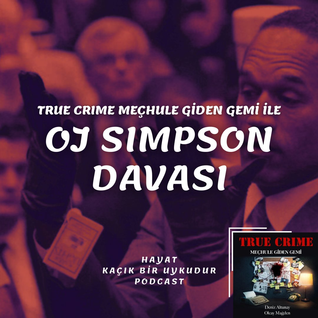 Bölüm #254 yayında! OJ Simpson'ın Amerika'nın en meşhur sporcusundan bir cinayetin baş şüphelisine uzanan öyküsünü bu bölümde <a href="/truecrimemechu1/">truecrimemechulegidengemi</a>  <a href="/daltunayy/">Deniz Altunay</a> ve <a href="/OlcayMagden/">Olcay Mağden</a>  ile anlattık! 
++
hkbupodcast.com

youtube.com/watch?v=zulZoJ…