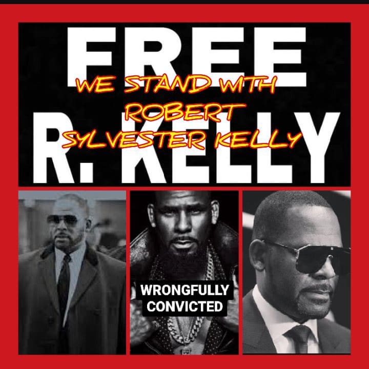 🖤❤️JUSTICE‼️FOR ROBERT S. KELLY/
#FREERKELLY #RKELLYAPPEAL #RKELLY
           #CORRUPTION #INJUSTICE
           #WRONGFULLYCONVICTED
  #RKELLYISINNOCENT #NOTGUILTY
           #ISTANDWITHRKELLY👑❤️💯
            '#THELAWBROKETHELAW'!!!
         #FREEROBERTSYLVESTERKELLY